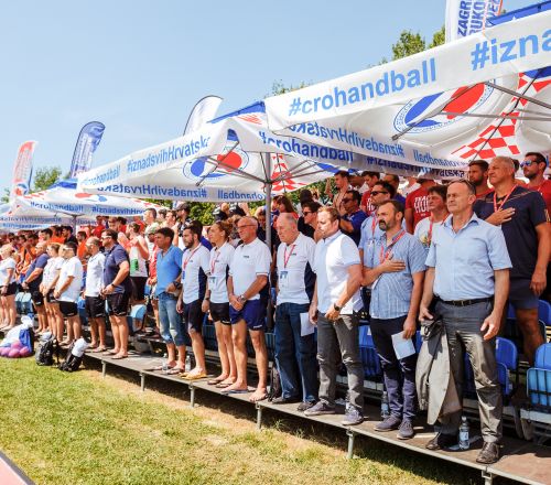 Zagreb welcomed the first edition of the EUSA-EHF Beach Handball Championship
